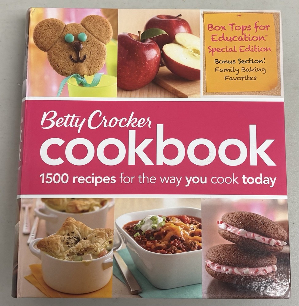 Betty Crocker Cookbook 11th Edition Hardcover binder edition NEW