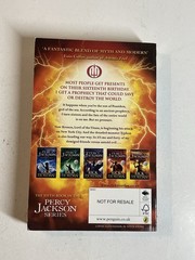Complete Series Set PERCY JACKSON 1-5 Rick Riordan Paperback Books Epic Heroes