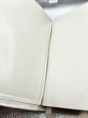 Cambridge KJV Cum Privilegio, White French Morocco Leather. Brevier Text Edition