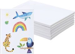 6 Pack Hardcover Blank Books 6×8 Inch, 40 Pages for Kids Stories and Sketches