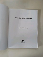 Cumberland Caverns by Larry E. Matthews (2005, Paperback)