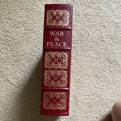 War and Peace by Leo Tolstoy Easton Press Leather Bound 100 Greatest 1981
