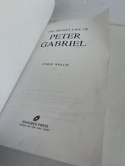 The Secret Life of Peter Gabriel by Chris Welch (1998, Trade Paperback)