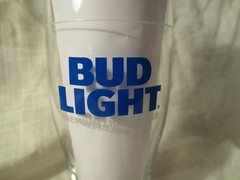 NEW ATLANTA Super Bowl LIII 53 Beer Glass 16 oz. BUD LIGHT Drinking Glass 1982