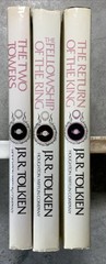 J.R.R. Tolkien Lord of the Rings Trilogy 3 Vol Book Club Edition Houghton