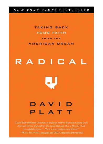 Radical: Taking Back Your Faith from the American Dream by Platt, David
