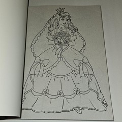 My Pretty Princesses Coloring Book Play Day 144 Pages NEVER USED