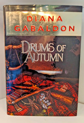Drums of Autumn Diana Gabaldon SIGNED 1st Edition 1st Print Hardcover 1997 Foil