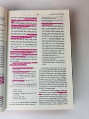 Prophecy Study Bible John Hagee NKJV 1997 Black Bonded Leather Marginalia Notes