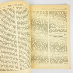 1928 Wartburg Kalender German Edition Book Seminar Dubuque Iowa Vintage