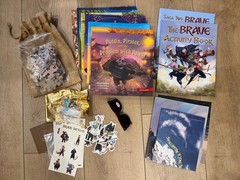 Lot of 18 Brave Books Mixed Saga 1 2 Box Set Extras Map Excellent Condition