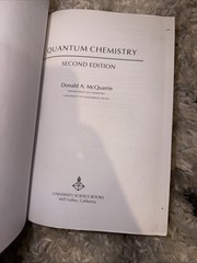 Quantum Chemistry – Hardcover, by McQuarrie Donald A. – Acceptable