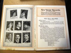 W War I VICTOR IN THE TRENCHES New RECORDS Feb 1916 Supplement Victrola CATALOG