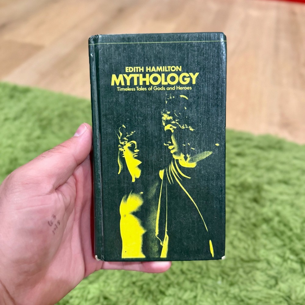 Vintage 1970s Perma-Bound Edition, Mythology by Edith Hamilton
