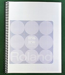 Roland HP506 HP504 Owner’s Instruction Manual: 72 Pages & Protective Covers!