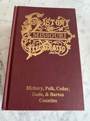 Book Genealogy History Missouri Illustrated Hickory Polk Cedar Dade Barton 1889