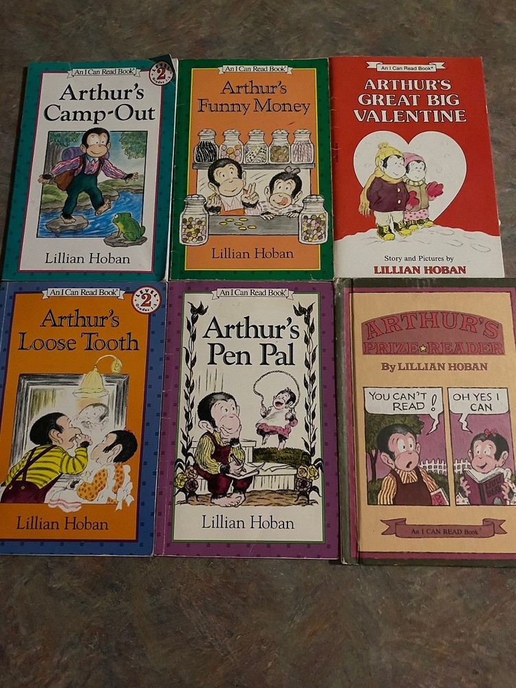 Arthur Vintage Hoban I Can Read Level 2 Readers 1st 2nd 3rd Grade 6 Book Lot