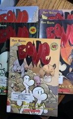 Lot of 5 BONE Paperback (4) and Hardcover (1) Books by Jeff Smith