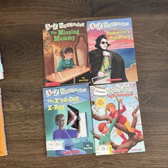 A to Z Mysteries & Calendar Mysteries Lot of 13 Ron Roy Chapter Books
