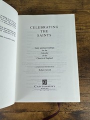Celebrating the Saints: Daily Spiritual Readings for Church Of England Calendar