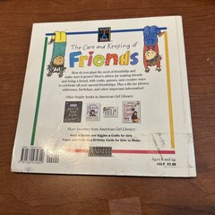 The Care And Keeping Of Friends American Girl Library 1996 First Edition