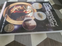 The UFO-Christianity Connection : Fact or Fiction by Fred R. David SIGNED – VGC