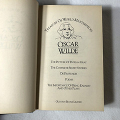Oscar Wilde Treasury of World Masterpieces Complete & Unabridged 784 Pages, 1983