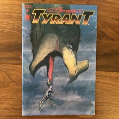 S.R. Bissette’s TYRANT #1-4 Complete Set (1994) SpiderBaby Graphix signed!