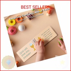 God’s Promises Book 5×3×0.5 in – Baptism Gifts Idea for Boys Girls Baby Kid Gods