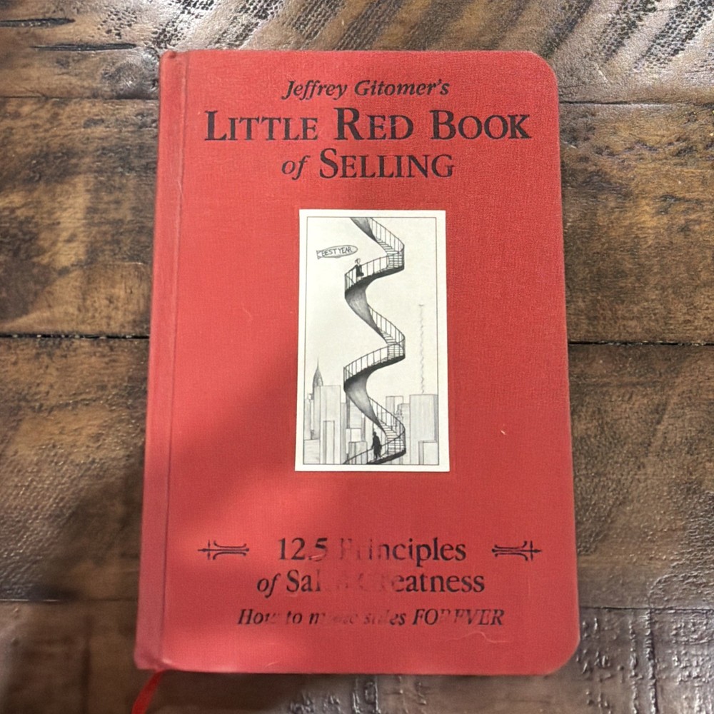 Jeffrey Gitomer’s LITTLE RED BOOK OF SELLING HC 19TH 2012 VG- to like new inside