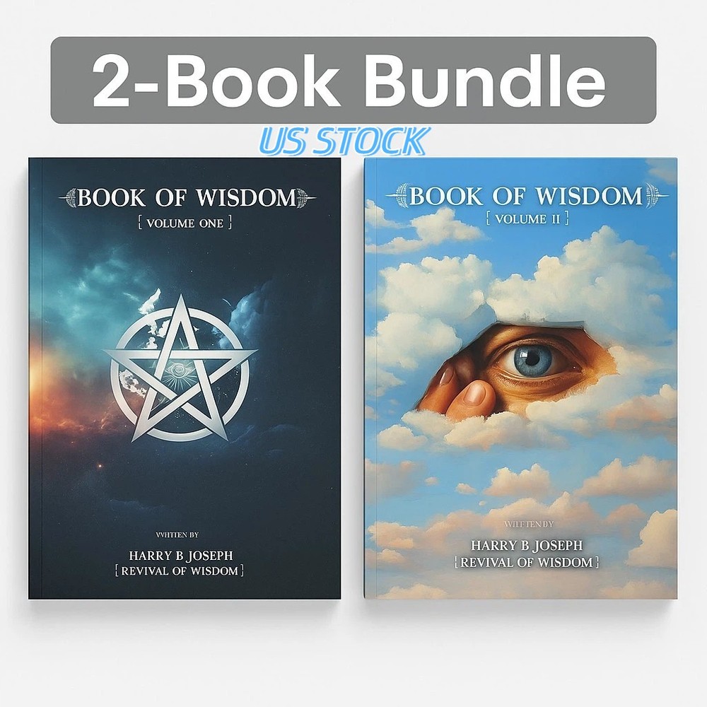 Book of Wisdom Volumes 1 & 2 by Harry B. Joseph (Limited Paperback Bundle)