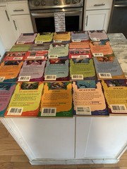 62 Complete Goosebumps Series, 1-62 RL Stine Mix Lot Covers