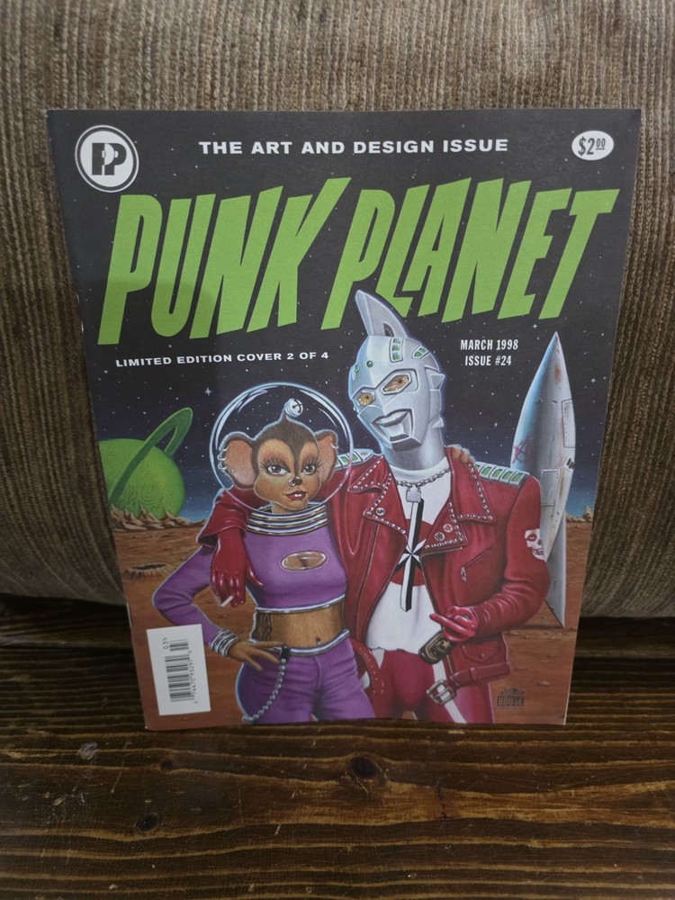 Punk Planet #24 1998 Art & Design issue Winston Smith Kim Saigh Kozik
