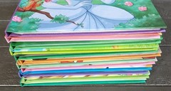 Lot of 12 Disney’s Wonderful World of Reading Hardcover Books 1990’s-2000s