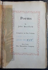 Selected Poems [The MacMillan Company, 1930]