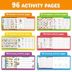 Magic Grooved Writing Practice for Kids Age 3–5 Reusable Tracing Books & Prescho