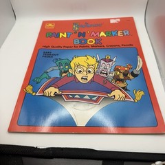 Pagemaster Paint and Marker Book 14 Pages