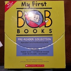 Bob Bks.: My First Bob Books – Alphabet Box Set Phonics, Letter Sounds, Ages…