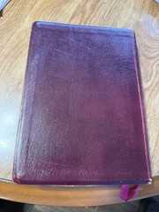 Holy Bible RSV Burgundy Leather Concordance Gilded Page Edges 1982 Holman