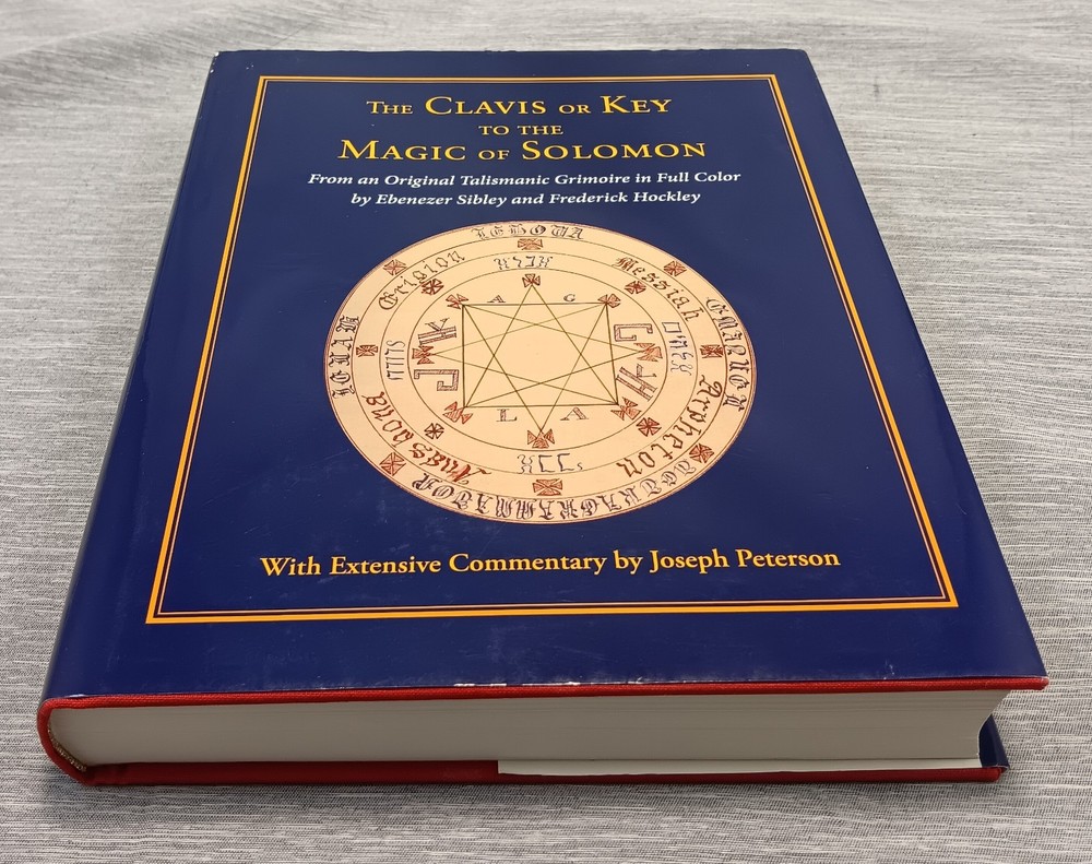 2009 The Clavis or Key to the Magic of Solomon HC/DJ Talismatic Grimoire Sibley