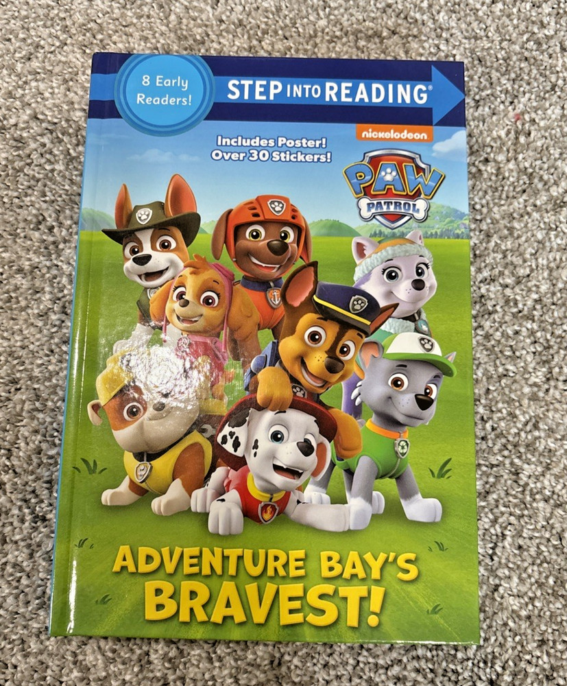 Paw Patrol Step into Reading Adventure Bay’s Bravest 8 Early Readers Hardcover