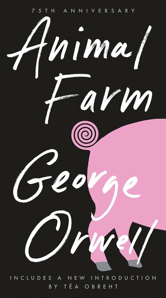Animal Farm (75th annversay ed) and 1984 by George Orwell-2 NEW paperback books!