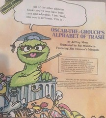 Oscar Grouch’s Alphabet Trash 1981 Sesame Street Listen Learn Cassette Vintage