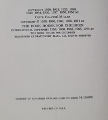 Vtg 1971 My Book House Through the Gate Olive Beaupre Miller Volume 4 Children