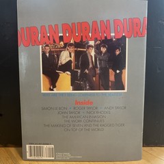 Inside Duran Duran Book by Robyn Flans 64 pages!