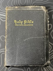 Vintage National Bible Press Holy Bible Sunday School Scholars Edition KJV