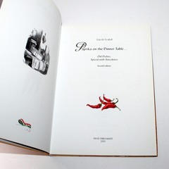 Paprika on the Dinner Table Laszlo Szakal 2003 Hungary cookbook