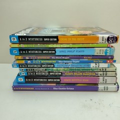 Lot of 10 A to Z Mysteries PB & HC Books by Ron Roy Scholastic Set Super Edition