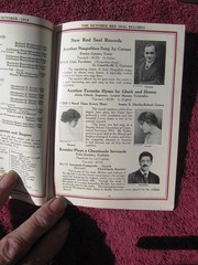 New VICTOR RECORDS Oct 1915 BROADWAY HIT TRILBY Taylor Holmes Victrola CATALOG