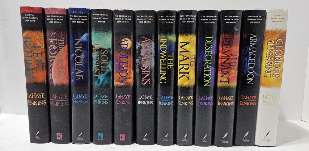 Left Behind Complete Set Series Hardcover Tim LaHaye Jerry Jenkins 1-12